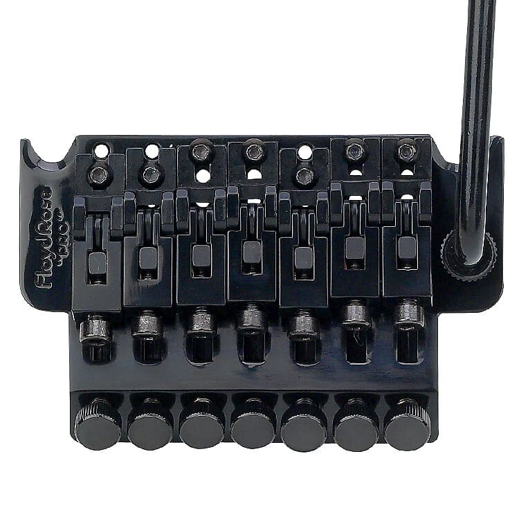 7-струнная профессиональная тремоло-система серии 1000 — черная Floyd Rose 1000 Series Pro 7-String
7-струнная профессиональная тремоло-система серии 1000 — черная Floyd Rose 1000 Series Pro 7-String