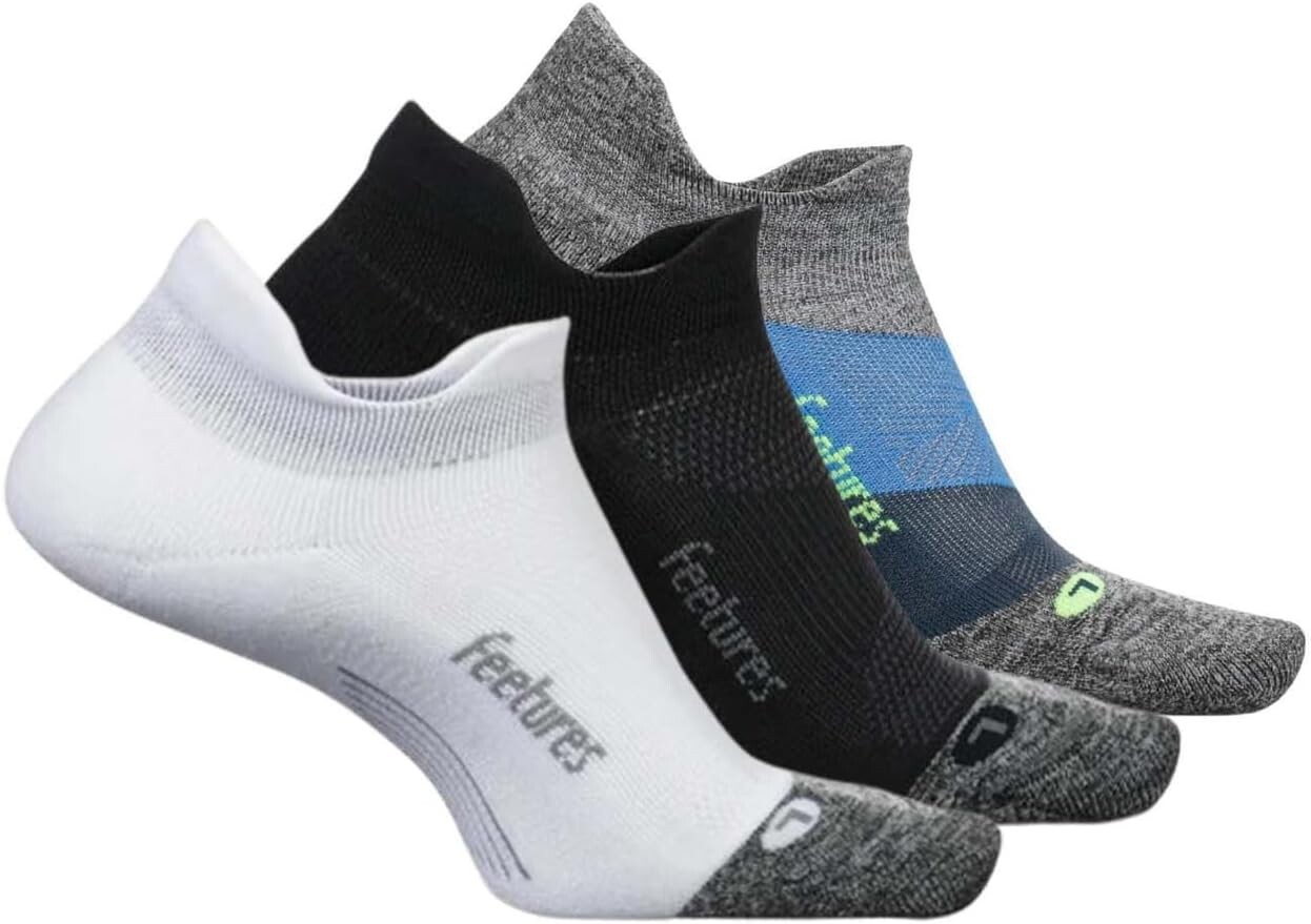 Носки Feetures Elite Light Cushion No Show Tab 3-Pair Pack, цвет Gravity Gray/Black/White
Носки Feetures Elite Light Cushion No Show Tab 3-Pair Pack, цвет Gravity Gray/Black/White