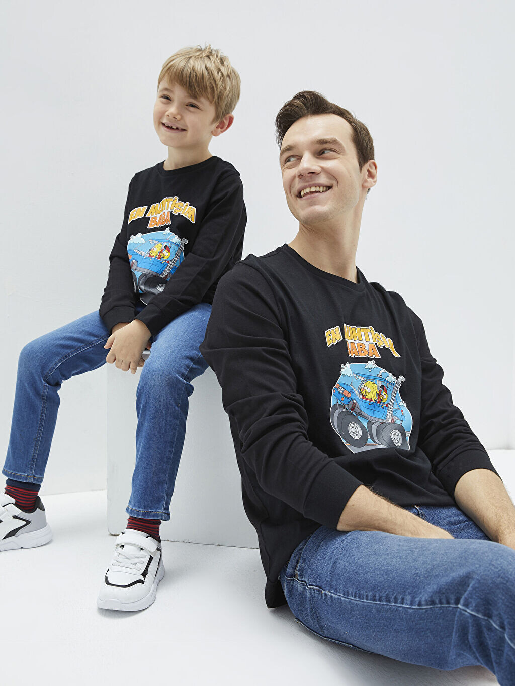 Мужская футболка с круглым вырезом и длинным рукавом King Şakir с принтом LCW Kids, Черный
Мужская футболка с круглым вырезом и длинным рукавом King Şakir с принтом LCW Kids, Черный