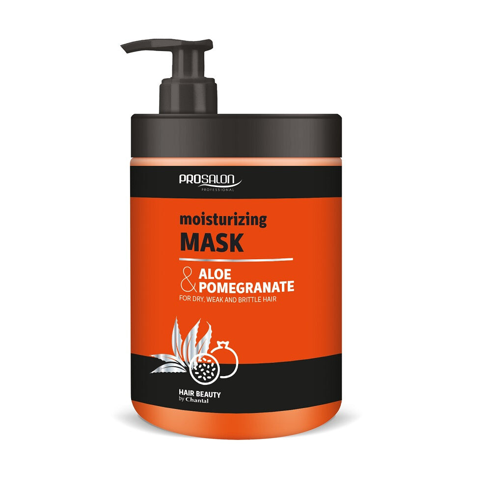 Chantal Prosalon Moisturizing Mask увлажняющая маска для волос с алоэ вера и гранатом 1000г
Chantal Prosalon Moisturizing Mask увлажняющая маска для волос с алоэ вера и гранатом 1000г