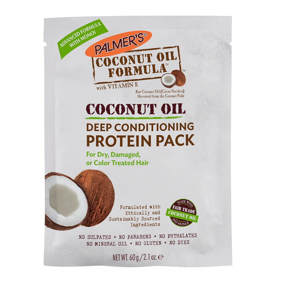 PALMER'S Coconut Oil Formula Deep Conditioner Protein Pack Протеиновый уход за волосами с кокосовым маслом 60г
PALMER'S Coconut Oil Formula Deep Conditioner Protein Pack Протеиновый уход за волосами с кокосовым маслом 60г