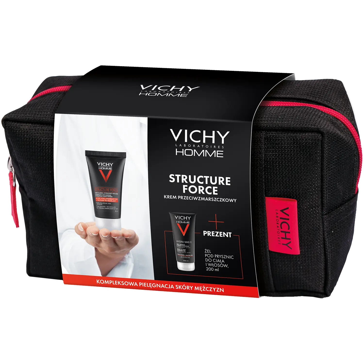 Vichy Homme Structure Force набор: укрепляющий крем для лица против морщин для мужчин, 50 мл + гель для душа, 200 мл
Vichy Homme Structure Force набор: укрепляющий крем для лица против морщин для мужчин, 50 мл + гель для душа, 200 мл