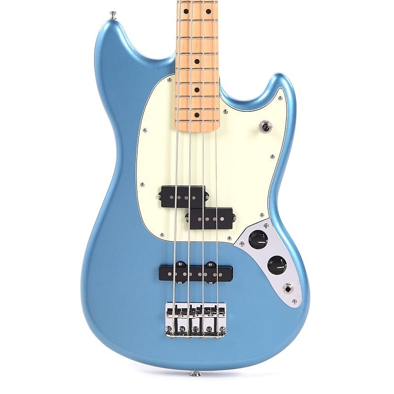 Fender Player Mustang Bass PJ Lake Placid Blue с накладкой Mint (эксклюзивно для CME)
Fender Player Mustang Bass PJ Lake Placid Blue с накладкой Mint (эксклюзивно для CME)
