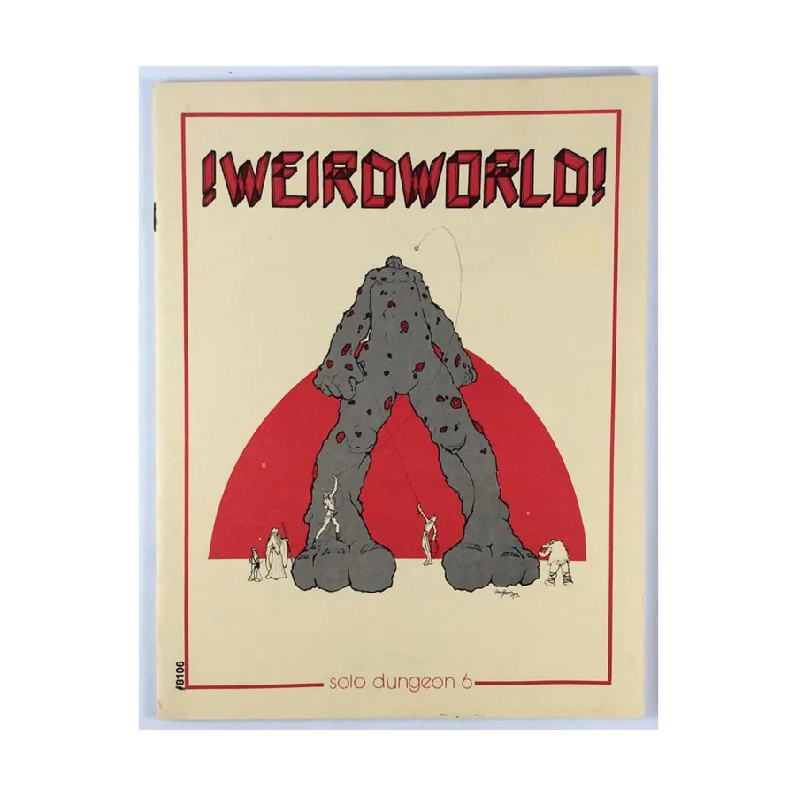 Модуль Weirdworld! (Revised Edition), Tunnels & Trolls - Solo Adventures (1976-2007)
Модуль Weirdworld! (Revised Edition), Tunnels & Trolls - Solo Adventures (1976-2007)