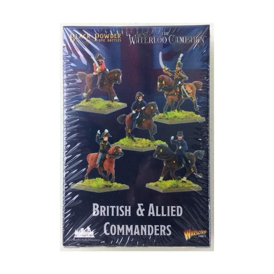Британские и союзные командующие, Black Powder - Epic Battles - The Waterloo Campaign (15mm)
Британские и союзные командующие, Black Powder - Epic Battles - The Waterloo Campaign (15mm)
