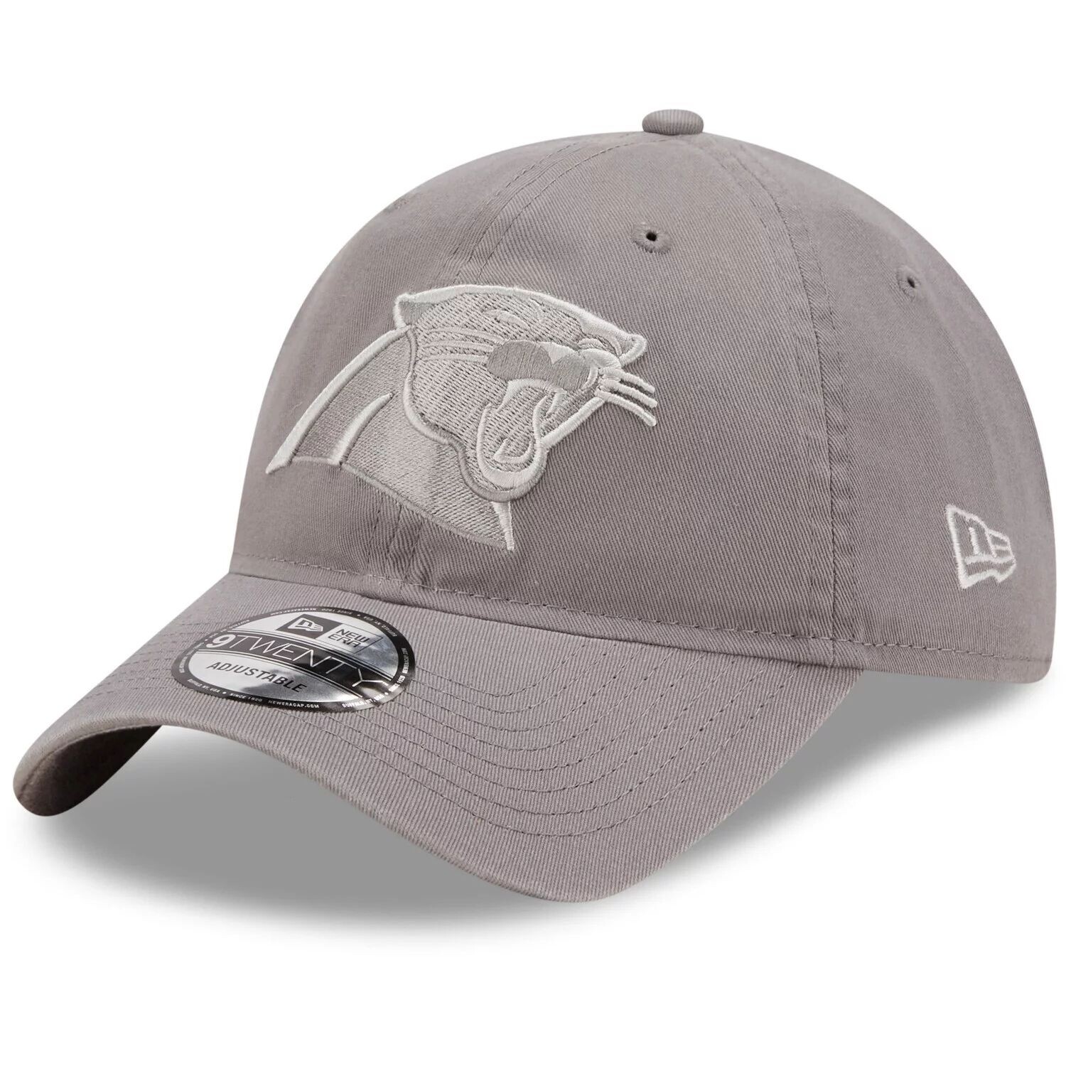 Мужская регулируемая шапка New Era Grey Carolina Panthers Core Classic 2.0 9TWENTY
Мужская регулируемая шапка New Era Grey Carolina Panthers Core Classic 2.0 9TWENTY