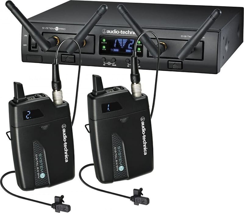 Микрофон Audio-Technica ATW-1311/L System 10 Pro Digital Dual Lavalier Wireless Mic System
Микрофон Audio-Technica ATW-1311/L System 10 Pro Digital Dual Lavalier Wireless Mic System