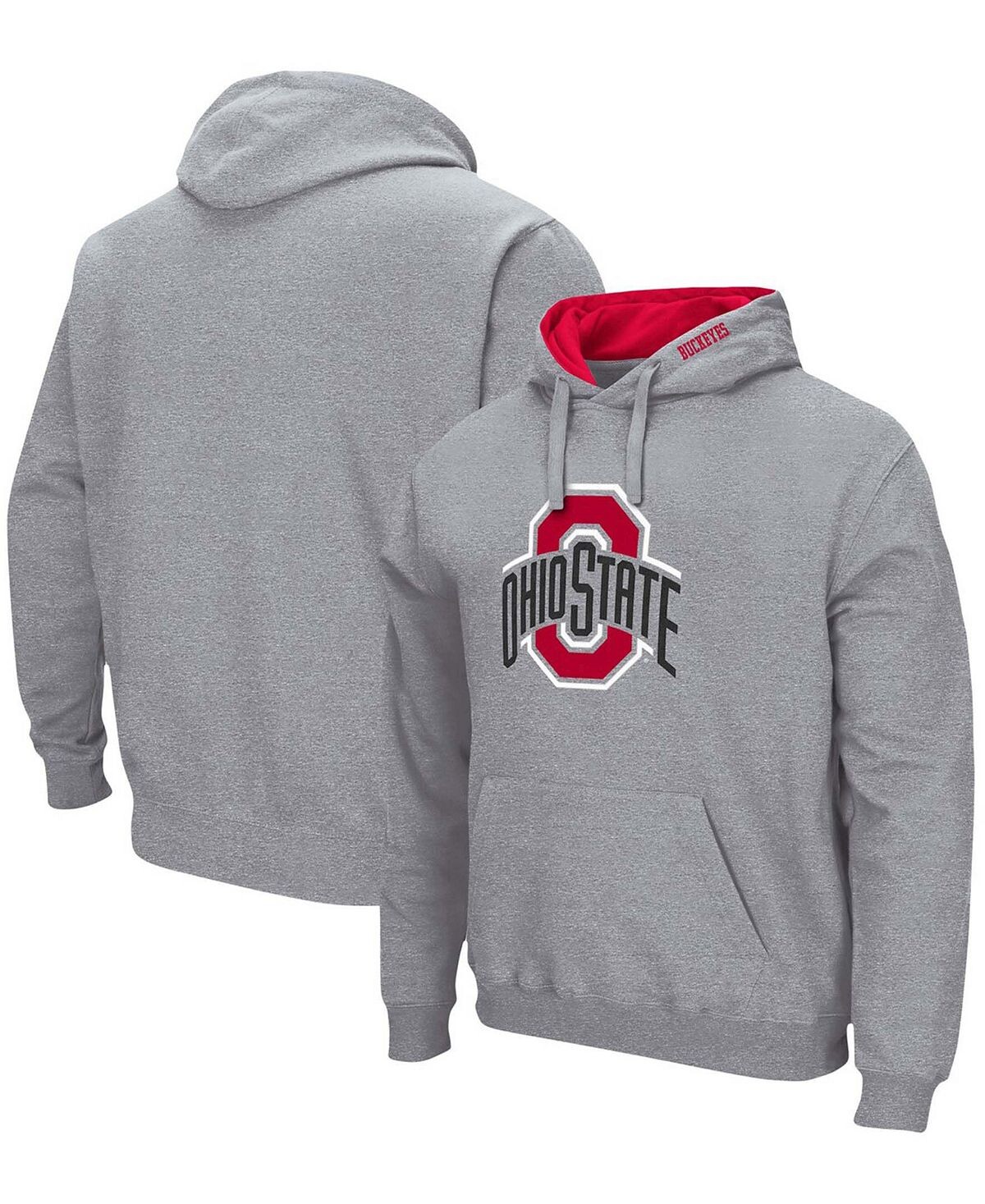 Мужской серый пуловер с капюшоном Ohio State Buckeyes Arch Logo 3.0 Colosseum
Мужской серый пуловер с капюшоном Ohio State Buckeyes Arch Logo 3.0 Colosseum