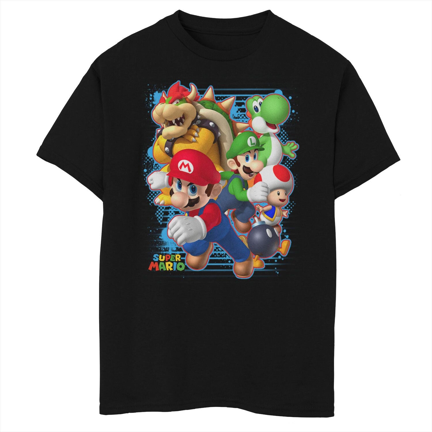 Футболка с рисунком Nintendo Blast Out Team Yoshi Mario Luigi Bowser для мальчиков 8–20 лет Licensed Character
Футболка с рисунком Nintendo Blast Out Team Yoshi Mario Luigi Bowser для мальчиков 8–20 лет Licensed Character