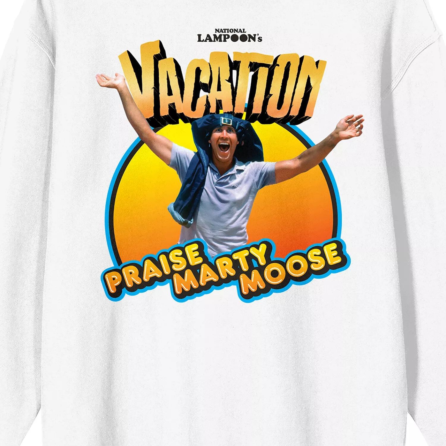Мужской свитшот National Lampoon's Vacation Praise Marty Moose Licensed Character
Мужской свитшот National Lampoon's Vacation Praise Marty Moose Licensed Character