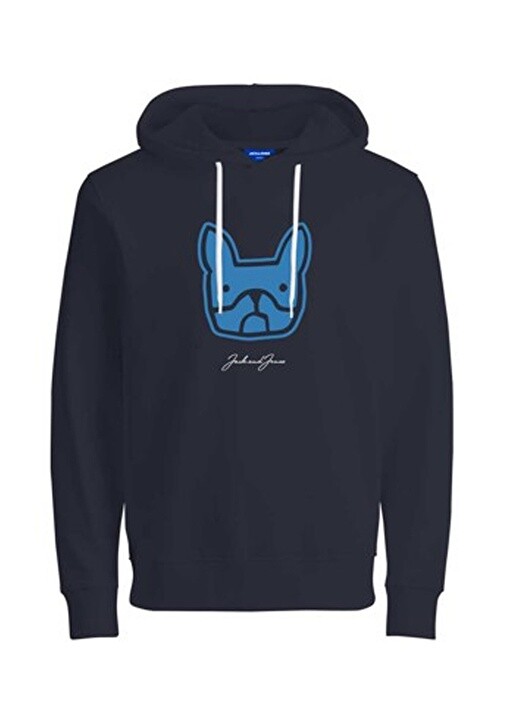 Мужская толстовка с воротником с капюшоном темно-синего цвета Jack & Jones, Синий
Мужская толстовка с воротником с капюшоном темно-синего цвета Jack & Jones, Синий
