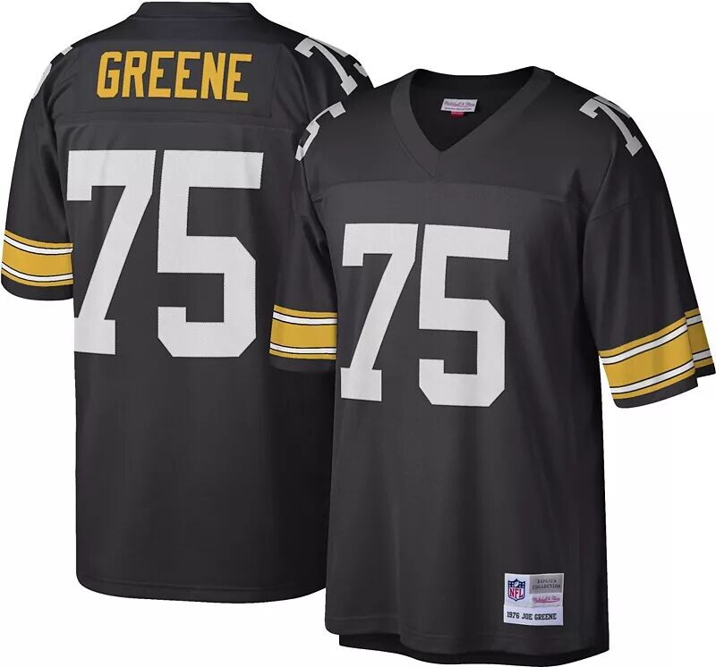 Мужская футболка Mitchell & Ness Pittsburgh Steelers Joe Greene № 75 1976 года., Серый
Мужская футболка Mitchell & Ness Pittsburgh Steelers Joe Greene № 75 1976 года., Серый