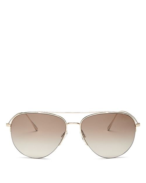 Солнцезащитные очки-авиаторы с перемычкой для бровей, 60 мм Oliver Peoples, цвет Gold
Солнцезащитные очки-авиаторы с перемычкой для бровей, 60 мм Oliver Peoples, цвет Gold
