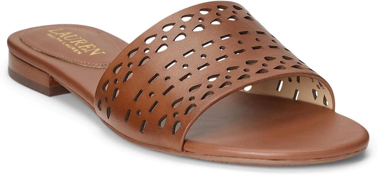 Сандалии на плоской подошве Andee Sandals Slide LAUREN Ralph Lauren, цвет Deep Saddle Tan
Сандалии на плоской подошве Andee Sandals Slide LAUREN Ralph Lauren, цвет Deep Saddle Tan