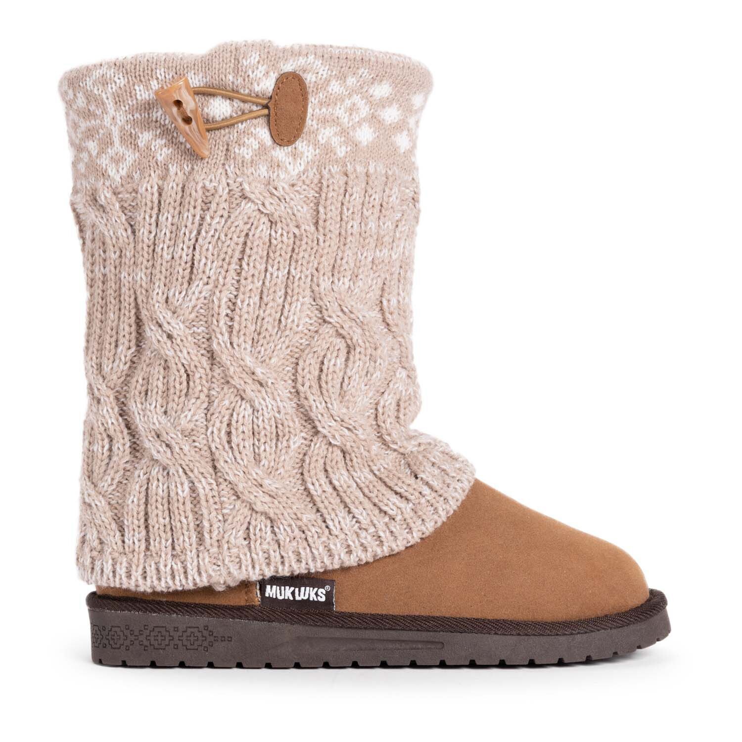 Essentials by MUK LUKS Женские вязаные зимние ботинки Cheryl MUK LUKS, серый
Essentials by MUK LUKS Женские вязаные зимние ботинки Cheryl MUK LUKS, серый