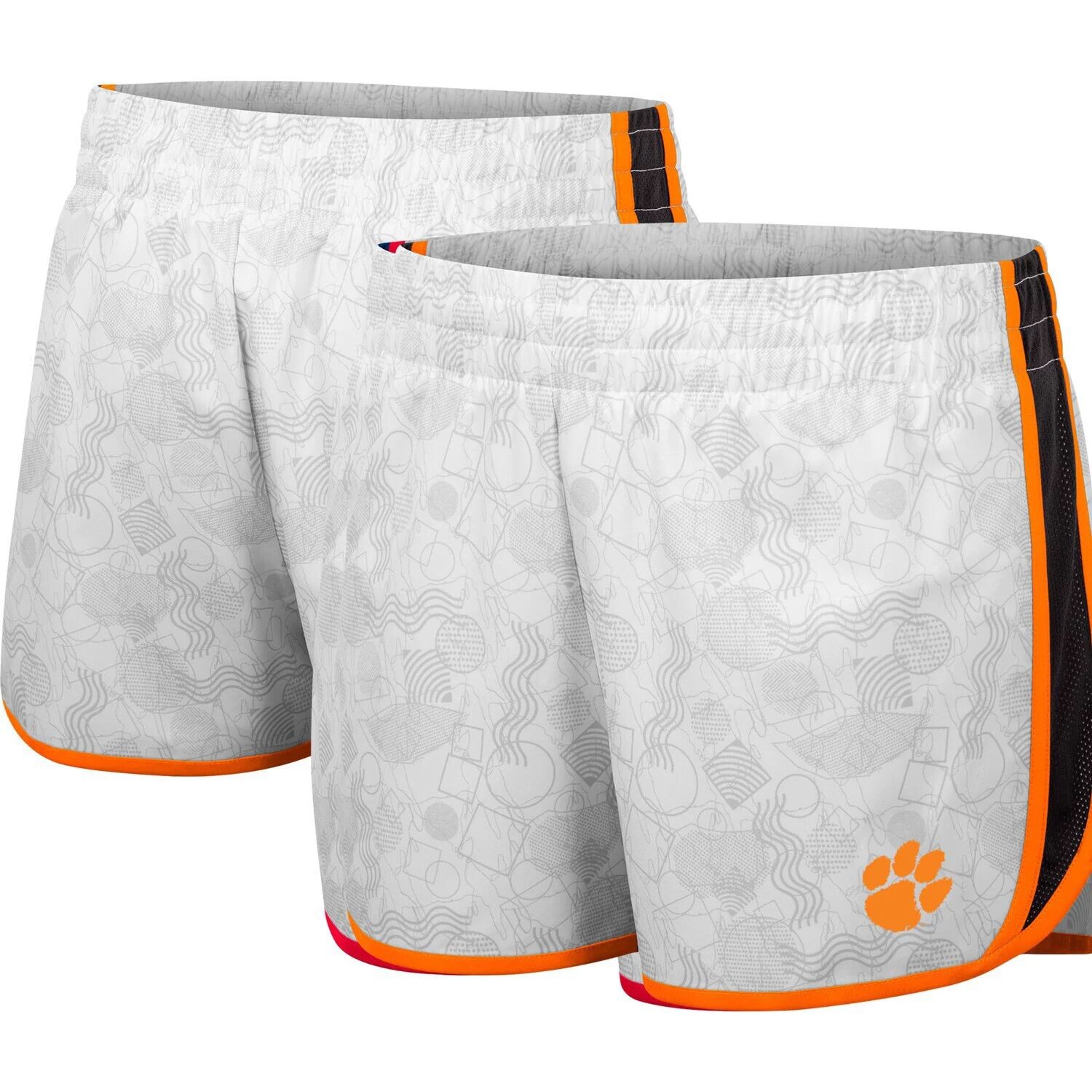 Женские шорты Colosseum белого/черного цвета Clemson Tigers The Plastics с геопринтом Colosseum
Женские шорты Colosseum белого/черного цвета Clemson Tigers The Plastics с геопринтом Colosseum