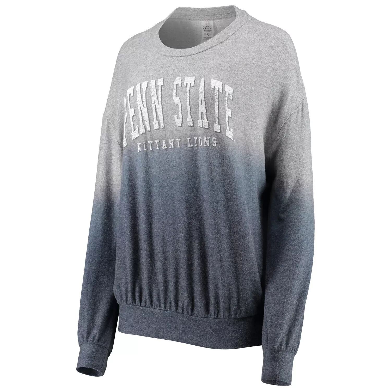 Женский пуловер Gameday Couture темно-серого цвета с эффектом омбре Penn State Nittany Lions Slow Fade Hacci, Серый
Женский пуловер Gameday Couture темно-серого цвета с эффектом омбре Penn State Nittany Lions Slow Fade Hacci, Серый