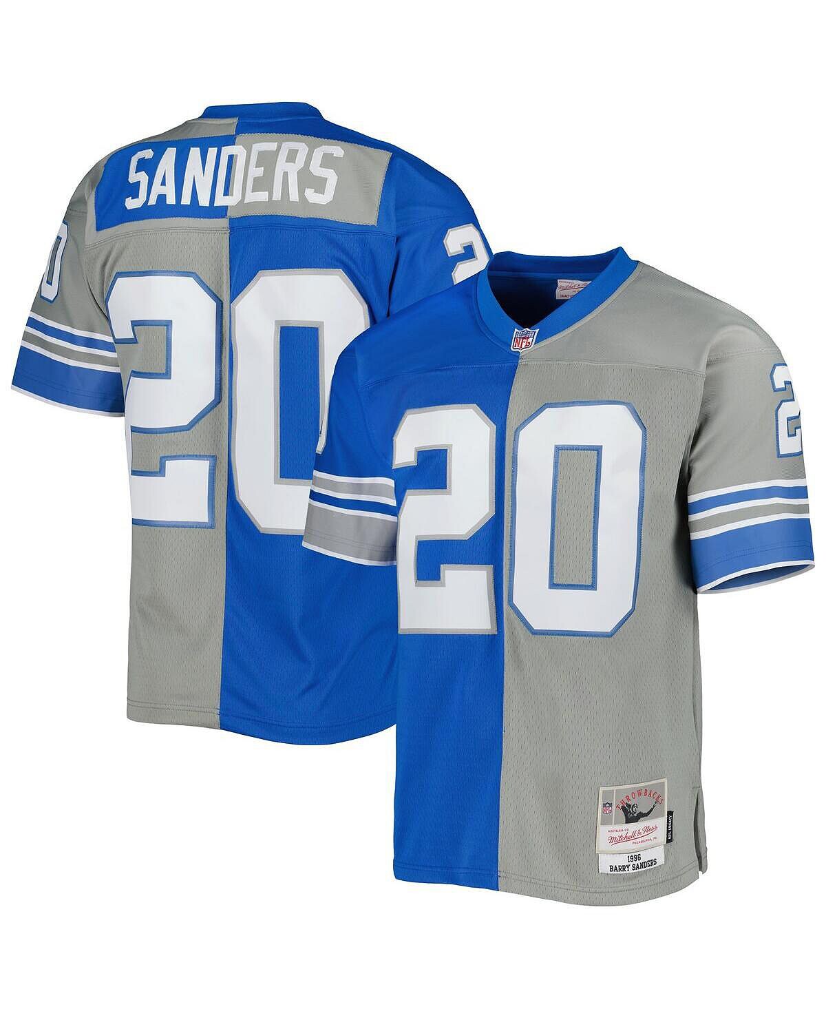 Мужская джерси Barry Sanders Silver, Blue Detroit Lions 1996 Split Legacy Replica Джерси Mitchell & Ness
Мужская джерси Barry Sanders Silver, Blue Detroit Lions 1996 Split Legacy Replica Джерси Mitchell & Ness
