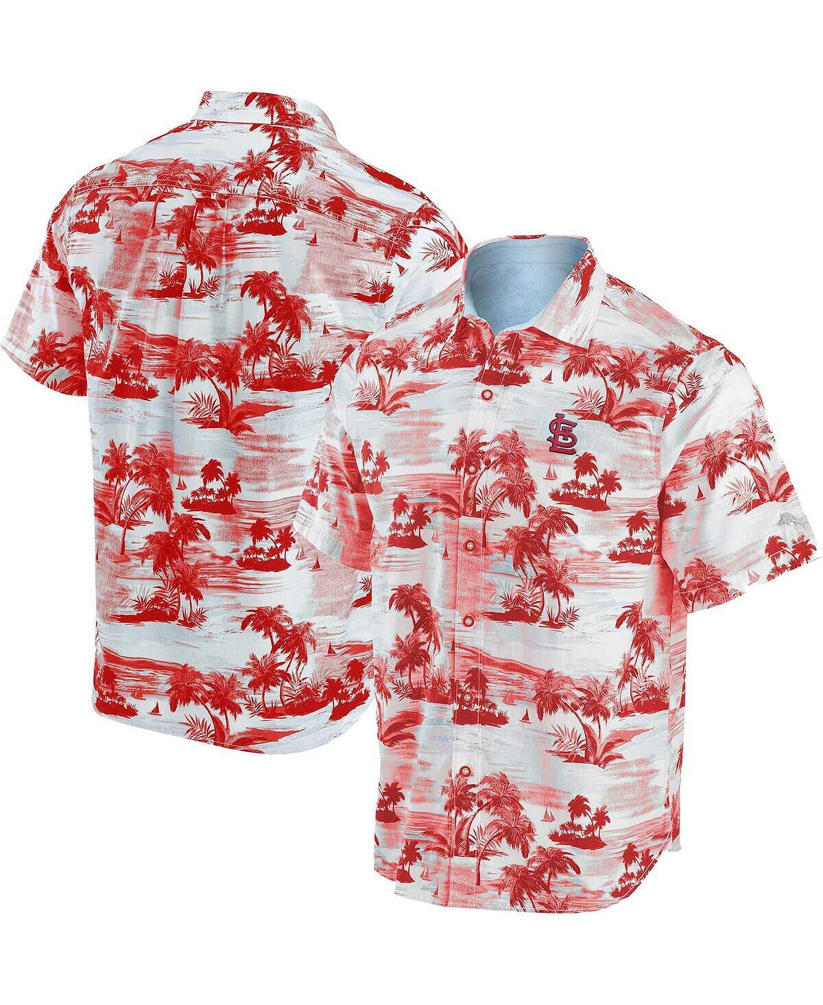 Мужская красная рубашка на пуговицах St. Louis Cardinals Tropical Horizons Tommy Bahama
Мужская красная рубашка на пуговицах St. Louis Cardinals Tropical Horizons Tommy Bahama