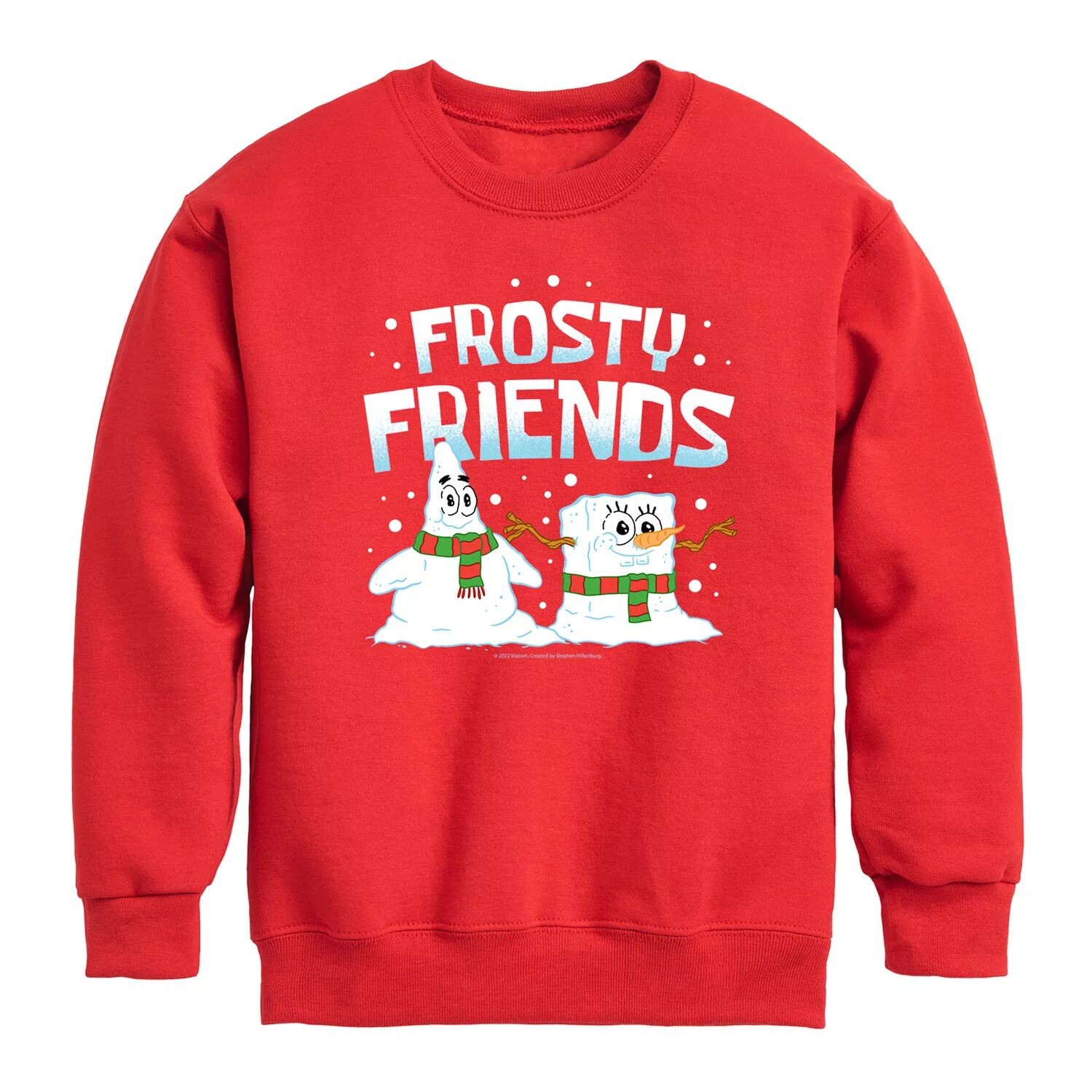 Флисовый свитшот с рисунком Nickelodeon SpongeBob SquarePants для мальчиков 8–20 лет Frosty Friends Licensed Character, красный
Флисовый свитшот с рисунком Nickelodeon SpongeBob SquarePants для мальчиков 8–20 лет Frosty Friends Licensed Character, красный