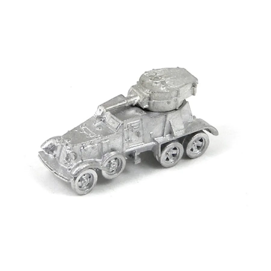 БА-6, WWII Micro Armour - Russia - Softskins, ARV's, Armored Cars and Towed Guns (1:285)
БА-6, WWII Micro Armour - Russia - Softskins, ARV's, Armored Cars and Towed Guns (1:285)
