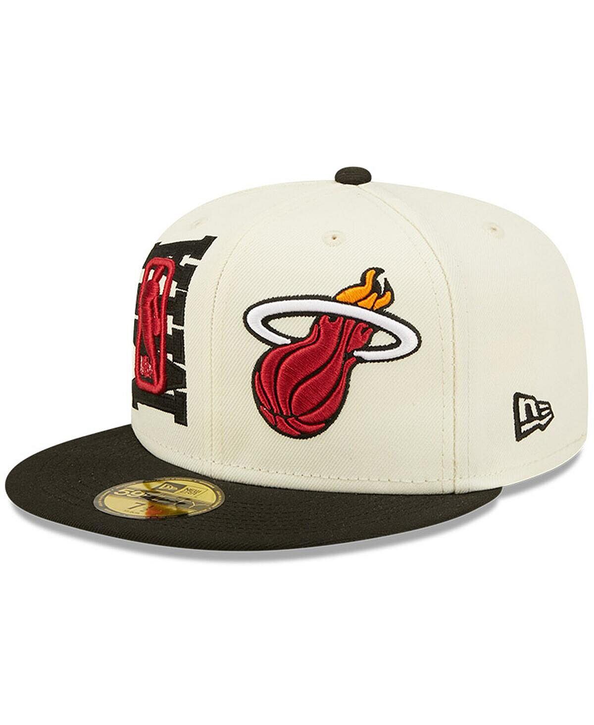 Мужская кремовая, черная облегающая кепка Miami Heat 2022 NBA Draft 59FIFTY New Era
Мужская кремовая, черная облегающая кепка Miami Heat 2022 NBA Draft 59FIFTY New Era