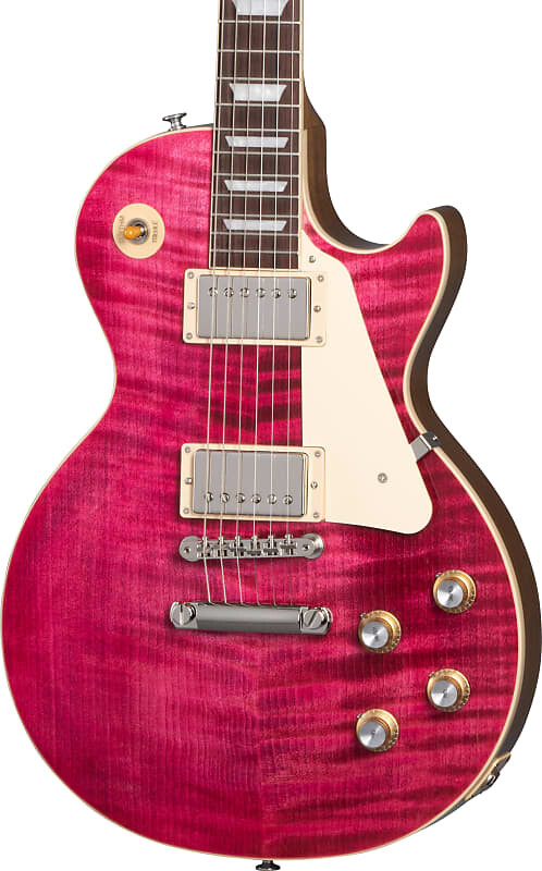 Электрогитара Gibson Les Paul Standard 60s Figured Top Translucent Fuchsia w/case
Электрогитара Gibson Les Paul Standard 60s Figured Top Translucent Fuchsia w/case