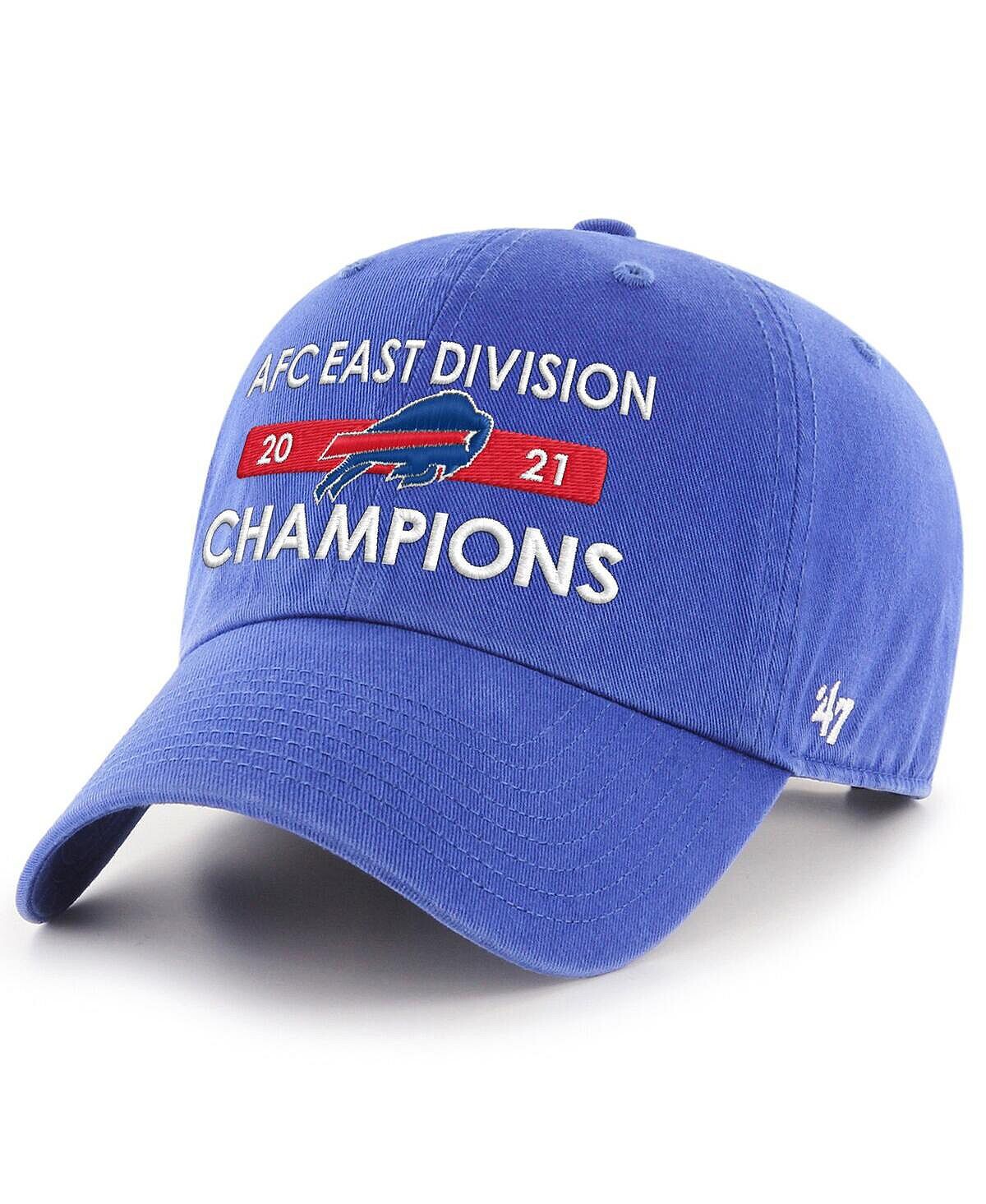Мужская регулируемая кепка Royal Buffalo Bills 2021 AFC East Division Champions '47 '47 Brand
Мужская регулируемая кепка Royal Buffalo Bills 2021 AFC East Division Champions '47 '47 Brand