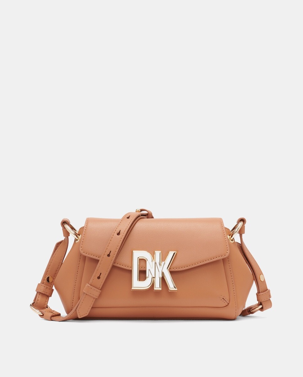 Светло-коричневая кожаная сумка через плечо Downtown с клапаном среднего размера DKNY, светло-коричневый
Светло-коричневая кожаная сумка через плечо Downtown с клапаном среднего размера DKNY, светло-коричневый