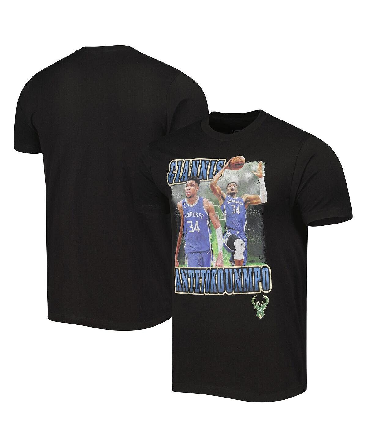 Черная мужская и женская футболка Giannis Antetokounmpo Milwaukee Bucks Player City Edition Double Double Stadium Essentials, Черный
Черная мужская и женская футболка Giannis Antetokounmpo Milwaukee Bucks Player City Edition Double Double Stadium Essentials, Черный