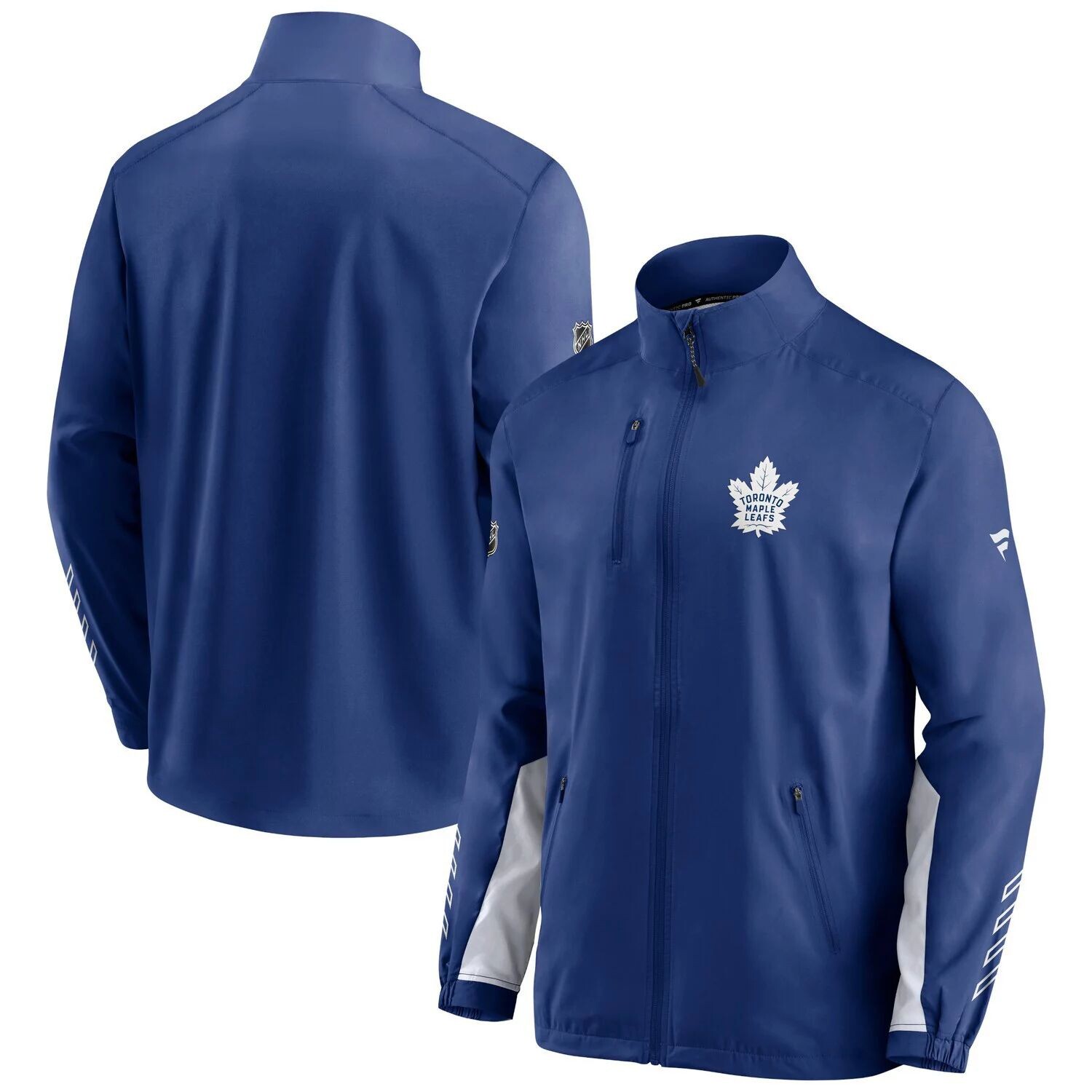 Мужская фирменная синяя куртка с молнией во всю длину Toronto Maple Leafs Authentic Pro Locker Room Rinkside Fanatics, Синий
Мужская фирменная синяя куртка с молнией во всю длину Toronto Maple Leafs Authentic Pro Locker Room Rinkside Fanatics, Синий