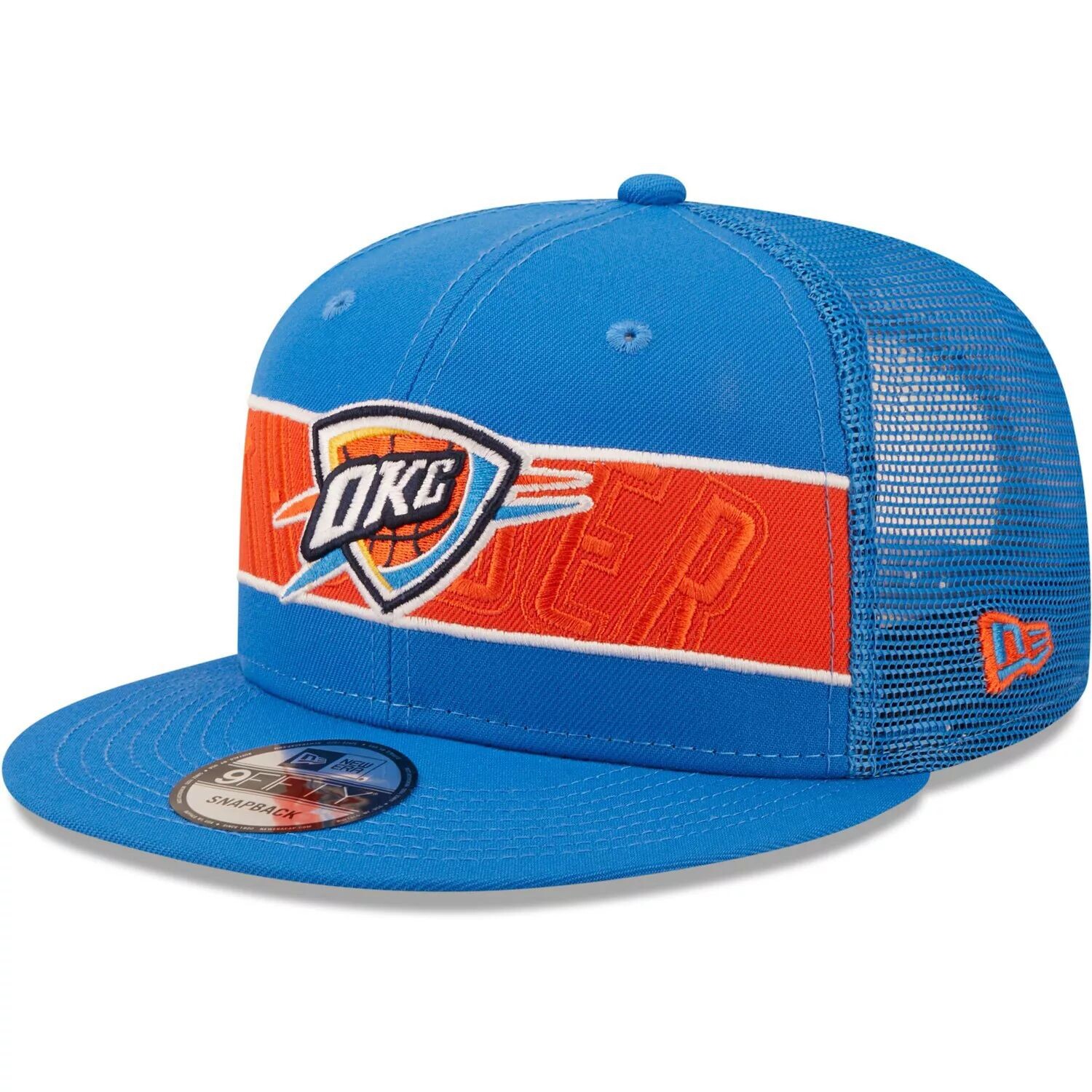 Мужская кепка New Era Blue Oklahoma City Thunder в тон с ремешком Trucker 9FIFTY Snapback
Мужская кепка New Era Blue Oklahoma City Thunder в тон с ремешком Trucker 9FIFTY Snapback