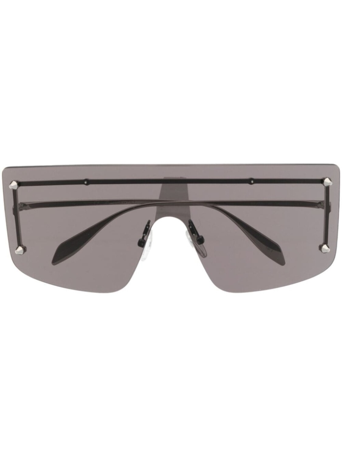 Alexander McQueen Eyewear солнцезащитные очки в безободковой оправе с логотипом, серый
Alexander McQueen Eyewear солнцезащитные очки в безободковой оправе с логотипом, серый