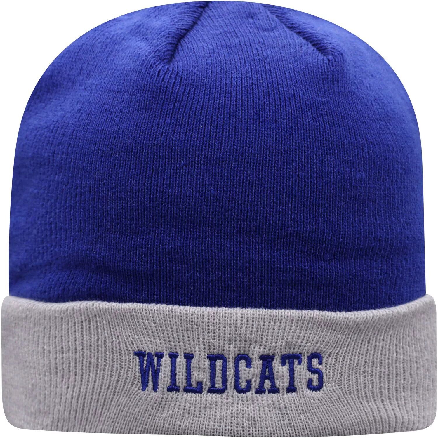 Мужская двухцветная вязаная шапка с манжетами Top of the World Royal/серого цвета Kentucky Wildcats Core
Мужская двухцветная вязаная шапка с манжетами Top of the World Royal/серого цвета Kentucky Wildcats Core