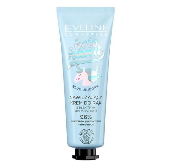 Увлажняющий крем для рук с синей голографической пылью 50мл Eveline Cosmetics, Holo Hand Blue Unicorn
Увлажняющий крем для рук с синей голографической пылью 50мл Eveline Cosmetics, Holo Hand Blue Unicorn