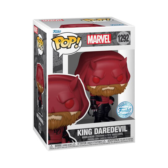 Funko POP! Marvel, коллекционная фигурка, Король Сорвиголова, специальное издание, Коричневый
Funko POP! Marvel, коллекционная фигурка, Король Сорвиголова, специальное издание, Коричневый