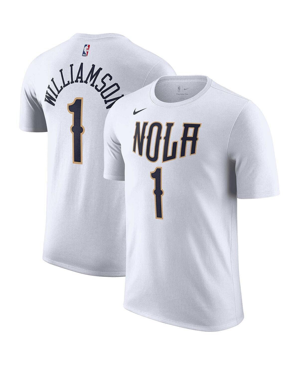 Мужская футболка zion williamson white new orleans pelicans 2021/22 city edition с именем и номером Nike, белый
Мужская футболка zion williamson white new orleans pelicans 2021/22 city edition с именем и номером Nike, белый