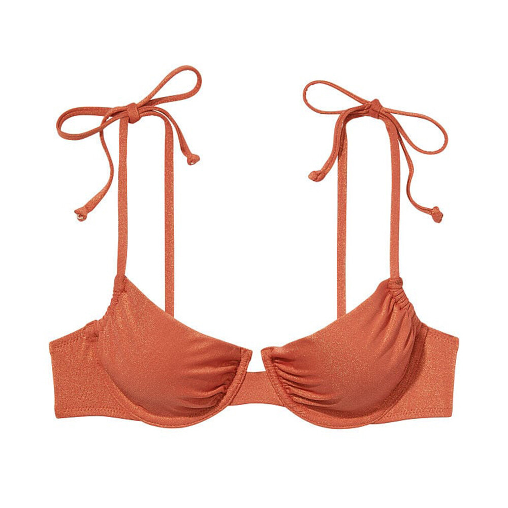 Верх от купальника Victoria's Secret Swim Ruched Shine Underwire Adjustable Bikini, оранжевый
Верх от купальника Victoria's Secret Swim Ruched Shine Underwire Adjustable Bikini, оранжевый