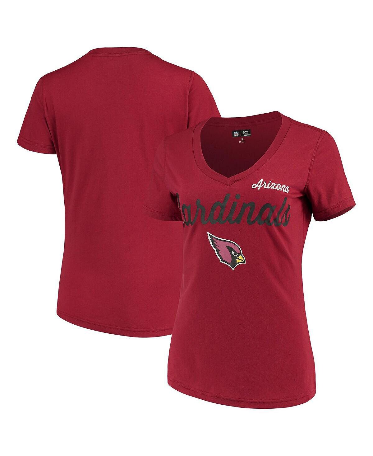 Женская футболка Cardinal Arizona Cardinals Post Season с v-образным вырезом G-III 4Her by Carl Banks
Женская футболка Cardinal Arizona Cardinals Post Season с v-образным вырезом G-III 4Her by Carl Banks