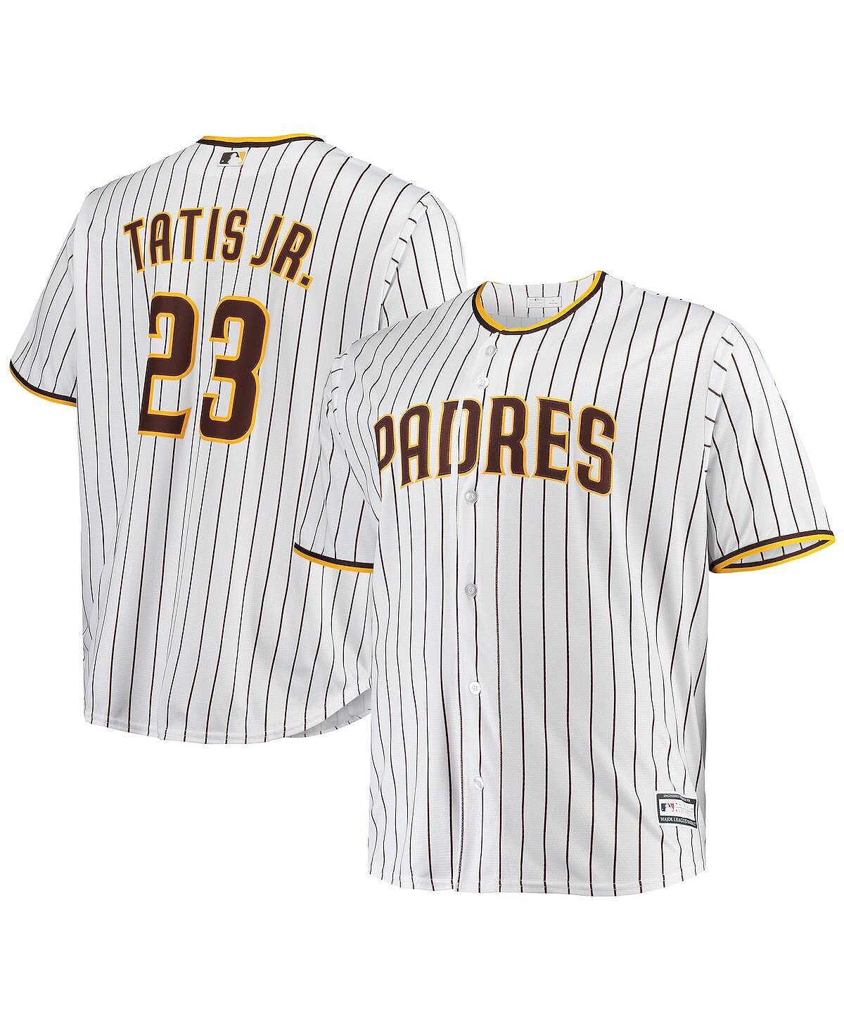 Мужская футболка fernando tatis jr. white san diego padres big and tall replica player Profile, белый
Мужская футболка fernando tatis jr. white san diego padres big and tall replica player Profile, белый