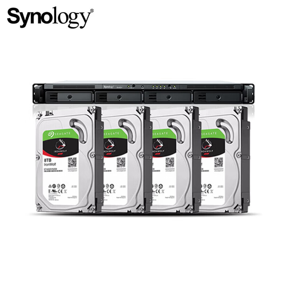 Сетевое хранилище Synology RS422+ с 4 отсеками с Seagate IronWolf ST8000VN004 емкостью 8 ТБ
Сетевое хранилище Synology RS422+ с 4 отсеками с Seagate IronWolf ST8000VN004 емкостью 8 ТБ