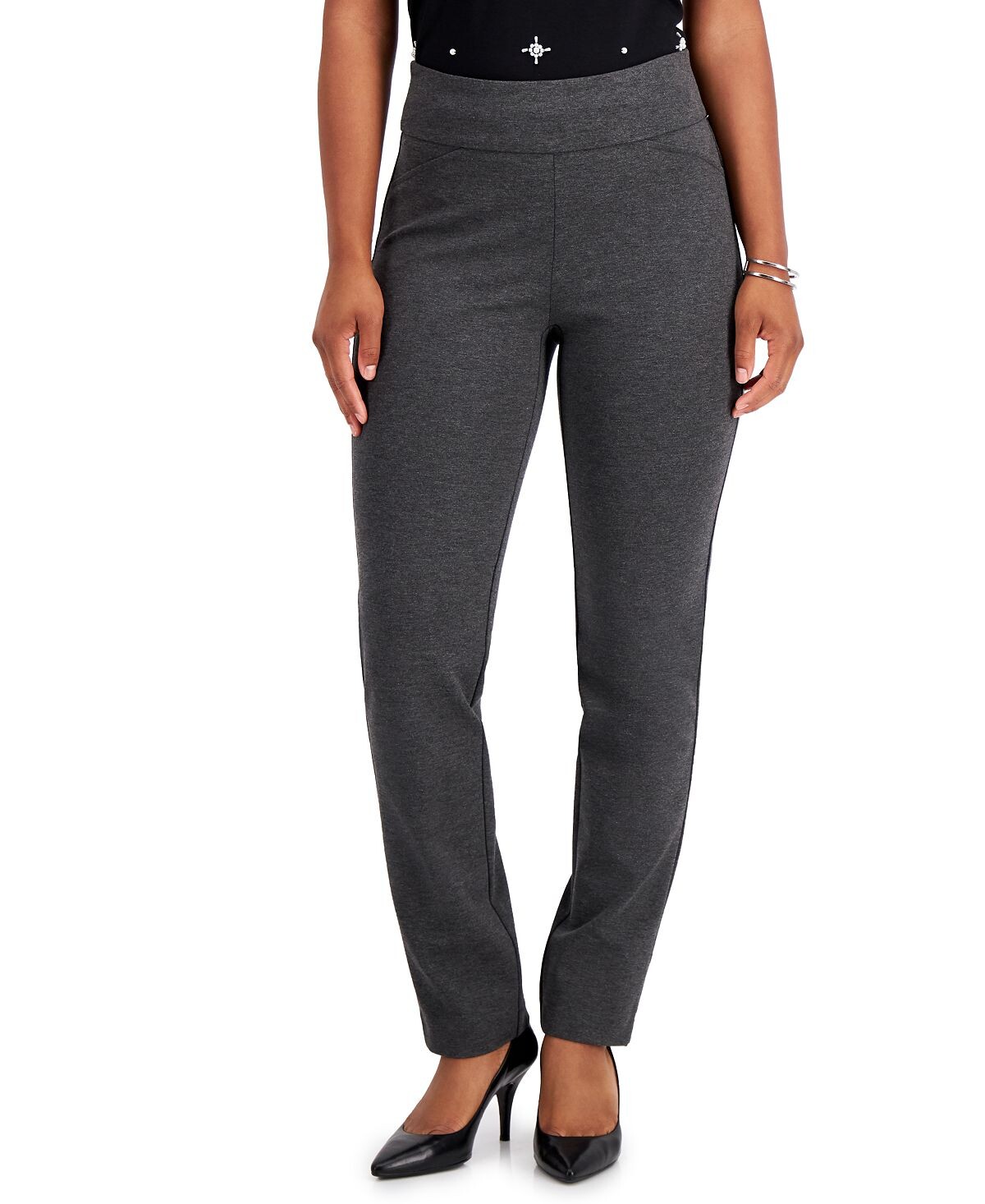 Брюки cambridge petite tummy-control ponte knit, созданные для macy's Charter Club, мульти
Брюки cambridge petite tummy-control ponte knit, созданные для macy's Charter Club, мульти