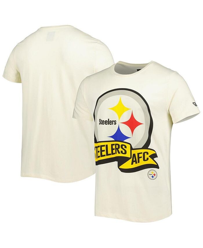 Мужская кремовая футболка Pittsburgh Steelers Sideline Chrome New Era, слоновая кость/кремовый
Мужская кремовая футболка Pittsburgh Steelers Sideline Chrome New Era, слоновая кость/кремовый