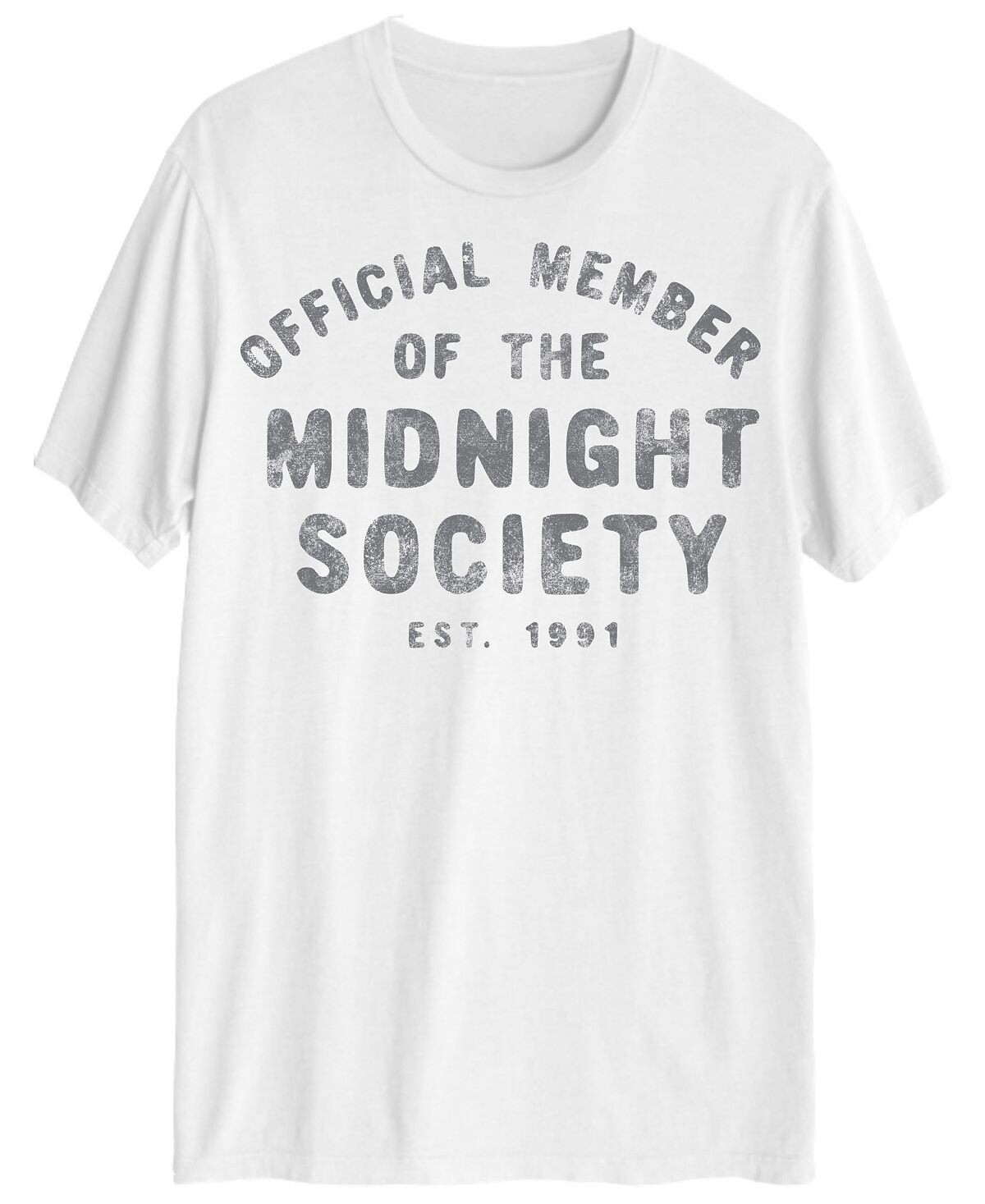 Мужская футболка с коротким рукавом hybrid official member of midnight society AIRWAVES, белый
Мужская футболка с коротким рукавом hybrid official member of midnight society AIRWAVES, белый