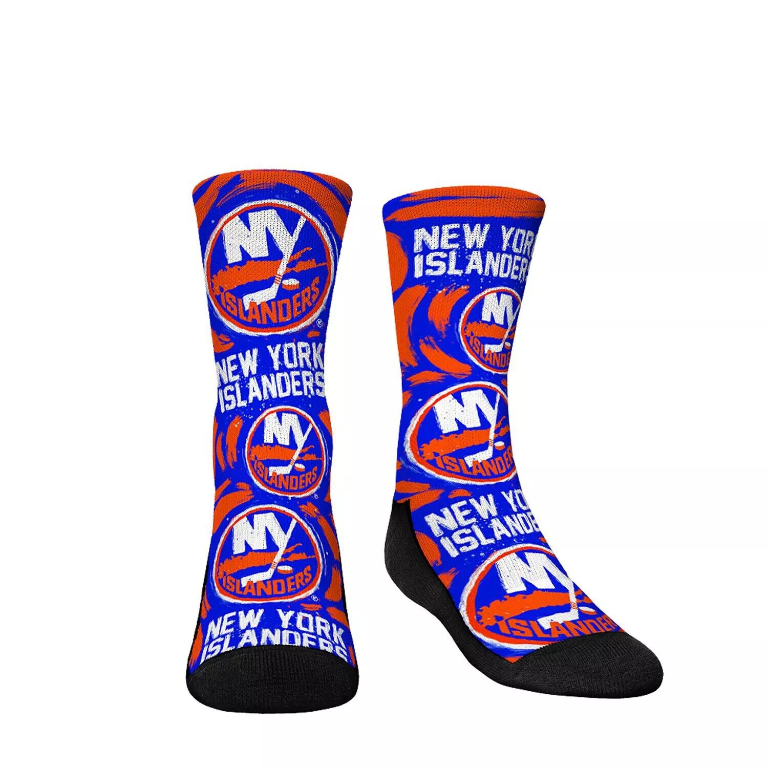 Молодежные носки Rock Em Носки New York Islanders с логотипом и краской Crew Unbranded
Молодежные носки Rock Em Носки New York Islanders с логотипом и краской Crew Unbranded