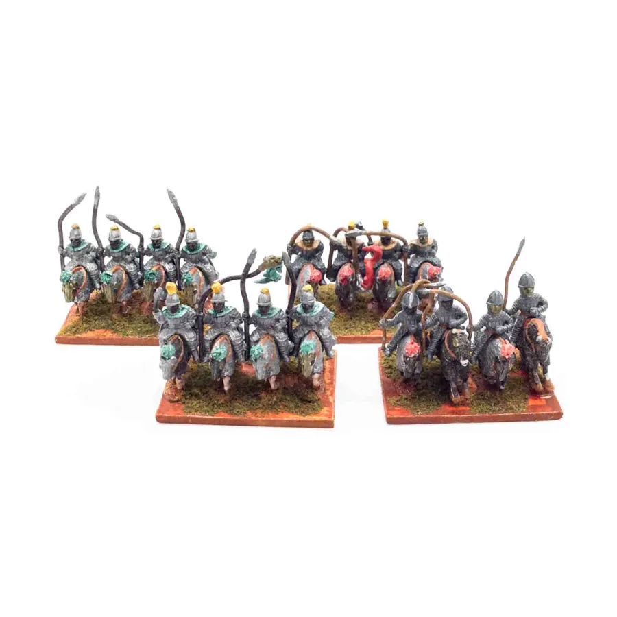 Коллекция кавалерии древних катафрактов № 1, Miscellaneous Historical Miniatures - Loose Miniatures (15mm) (Unidentifiable Manufacturer)
Коллекция кавалерии древних катафрактов № 1, Miscellaneous Historical Miniatures - Loose Miniatures (15mm) (Unidentifiable Manufacturer)