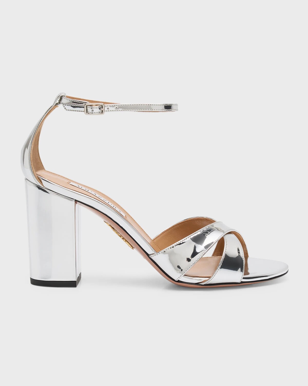 Сандалии Divine с металлизированным ремешком на щиколотке Aquazzura, цвет Silver
Сандалии Divine с металлизированным ремешком на щиколотке Aquazzura, цвет Silver