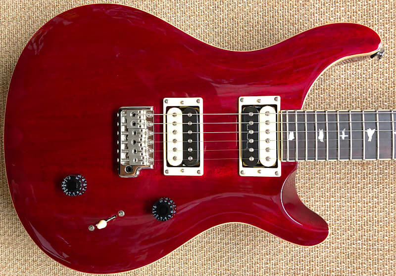 PRS SE Standard 24 Цельнокорпусная электрогитара Vintage Cherry Mahogany с кленовым грифом, вибрато, сумка
PRS SE Standard 24 Цельнокорпусная электрогитара Vintage Cherry Mahogany с кленовым грифом, вибрато, сумка