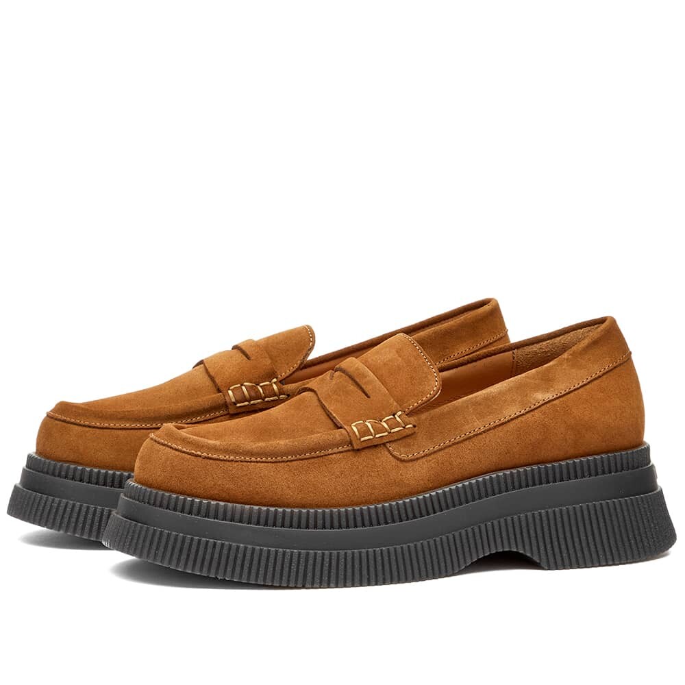 Мокасины GANNI Creeper Wallaby Loafer 
Мокасины GANNI Creeper Wallaby Loafer