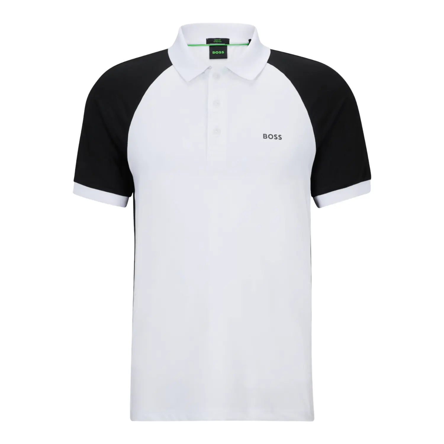 Рубашка-поло Hugo Boss Performance-stretch Slim-fit With Color-blocking, белый/черный
Рубашка-поло Hugo Boss Performance-stretch Slim-fit With Color-blocking, белый/черный